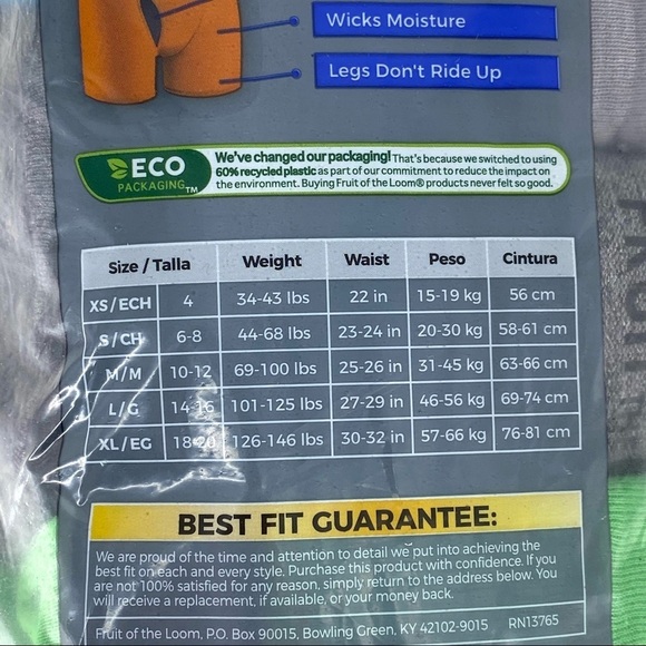 Fruit of the Loom Boys' Assorted Boxer Briefs - XL - Picture 5 of 6